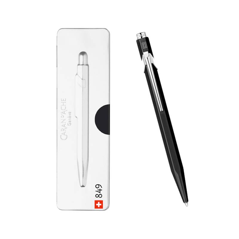 Caran d'Ache Kugelschreiber 849 Schwarz mit Etui | MeinStift