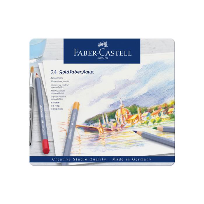 Faber-Castell Goldfaber Farbstift Aqua 24er Set | MeinStift