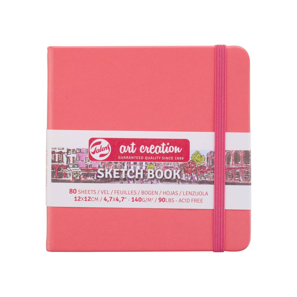 Sakura Sketch Book A6 Quadratisch Coral Red kaufen | MeinStift