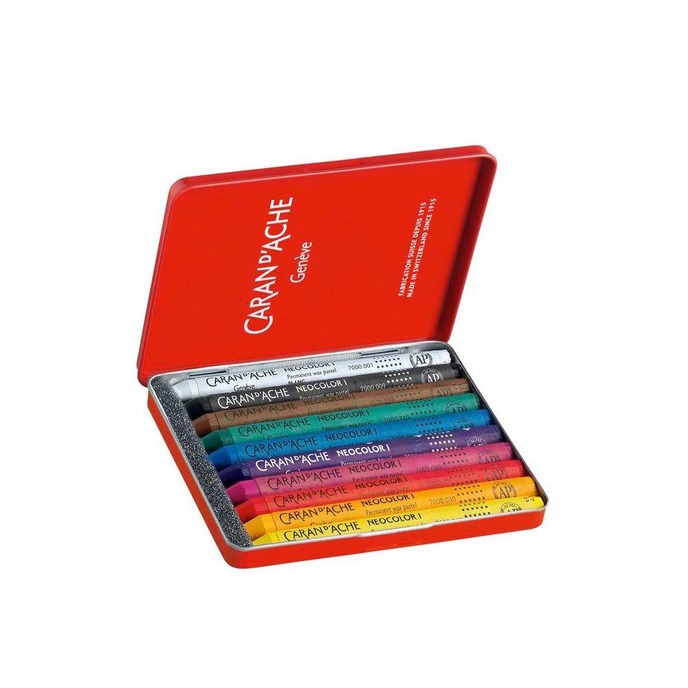 Crayons cire aquarellable - Caran D'Ache - Neocolor II - 30 pièces