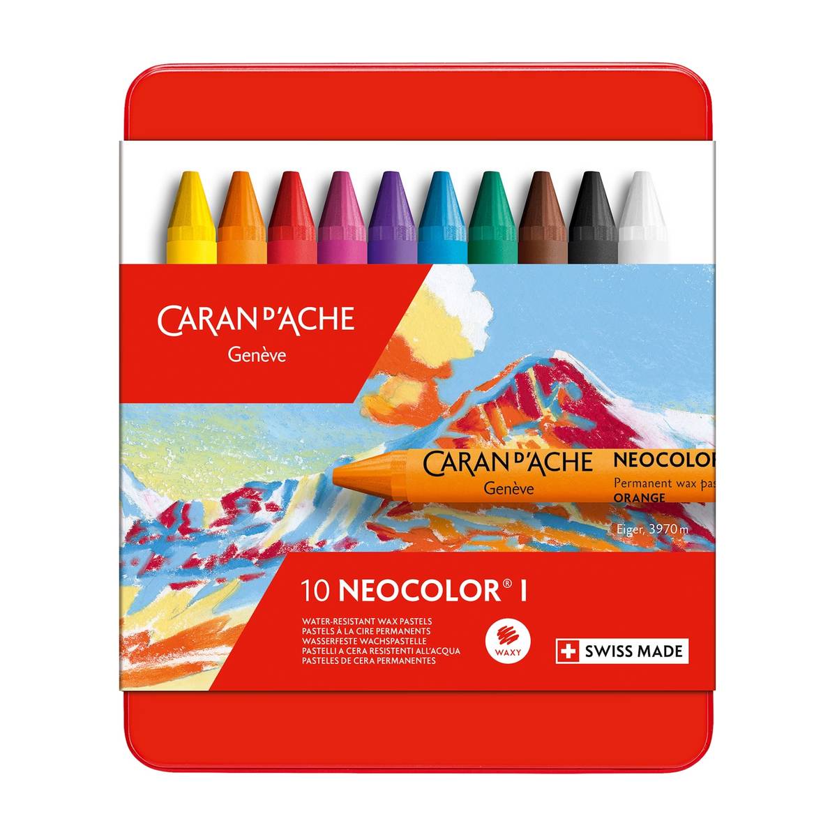 Caran d'Ache Neocolor I Grundfarben 10er Set kaufen | MeinStift