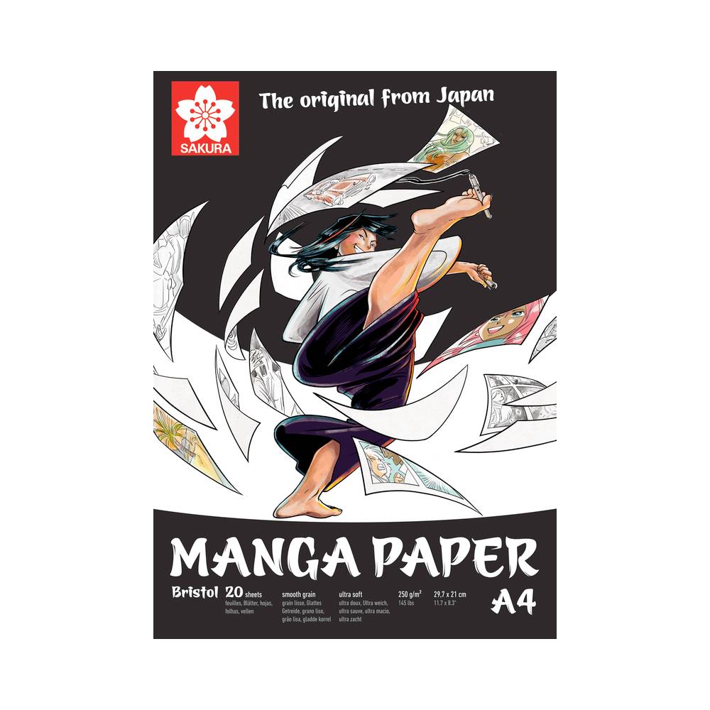 Manga Paper Bristol A4