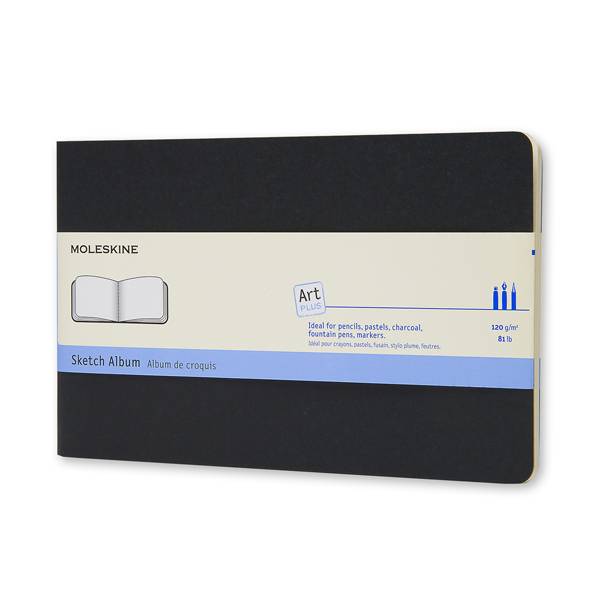 Moleskine Skizzenalbum Large Schwarz kaufen | MeinStift