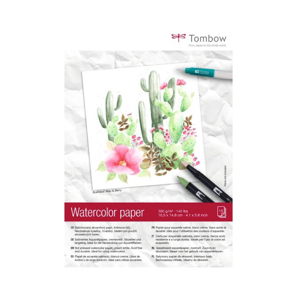 Tombow - Water Color Papier A6