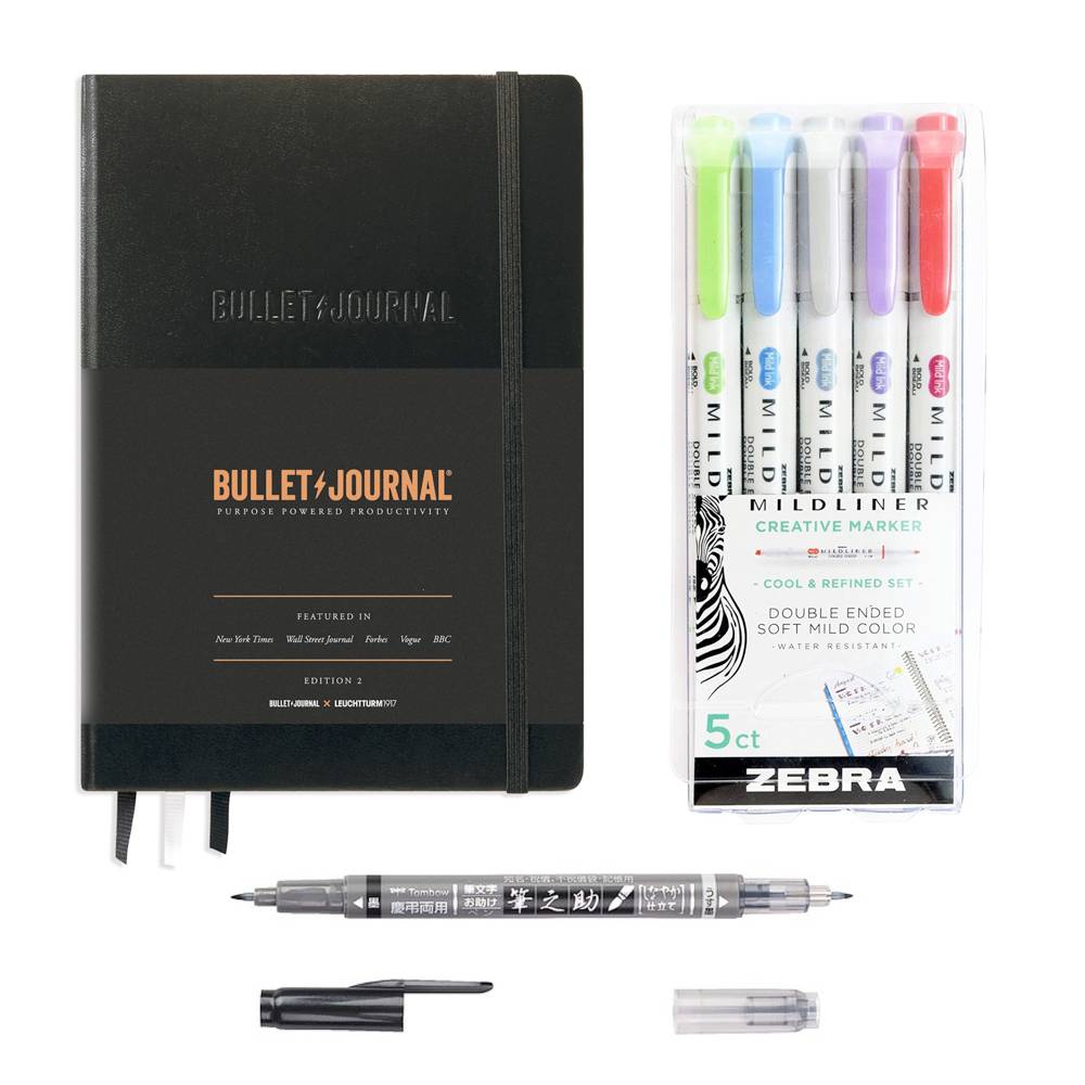MeinStift Bullet Journal Einsteiger Set mit Buch | MeinStift
