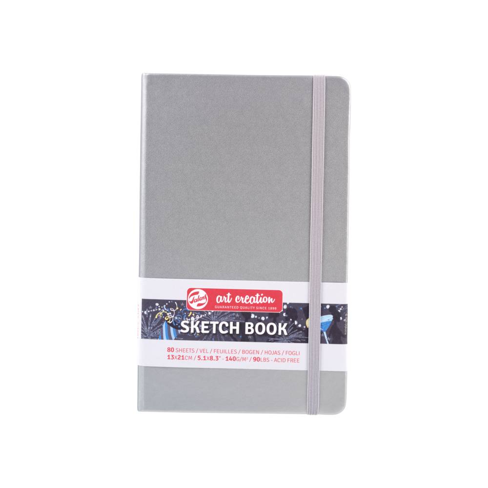 Sketch Book A5 Medium Shiny Silver