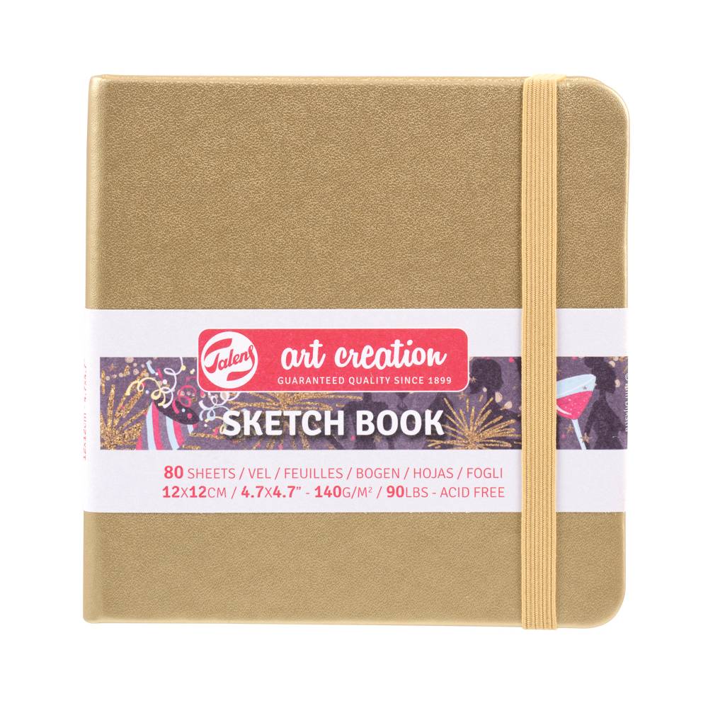 Sakura Sketch Book A6 Quadratisch Weiss Gold kaufen | MeinStift