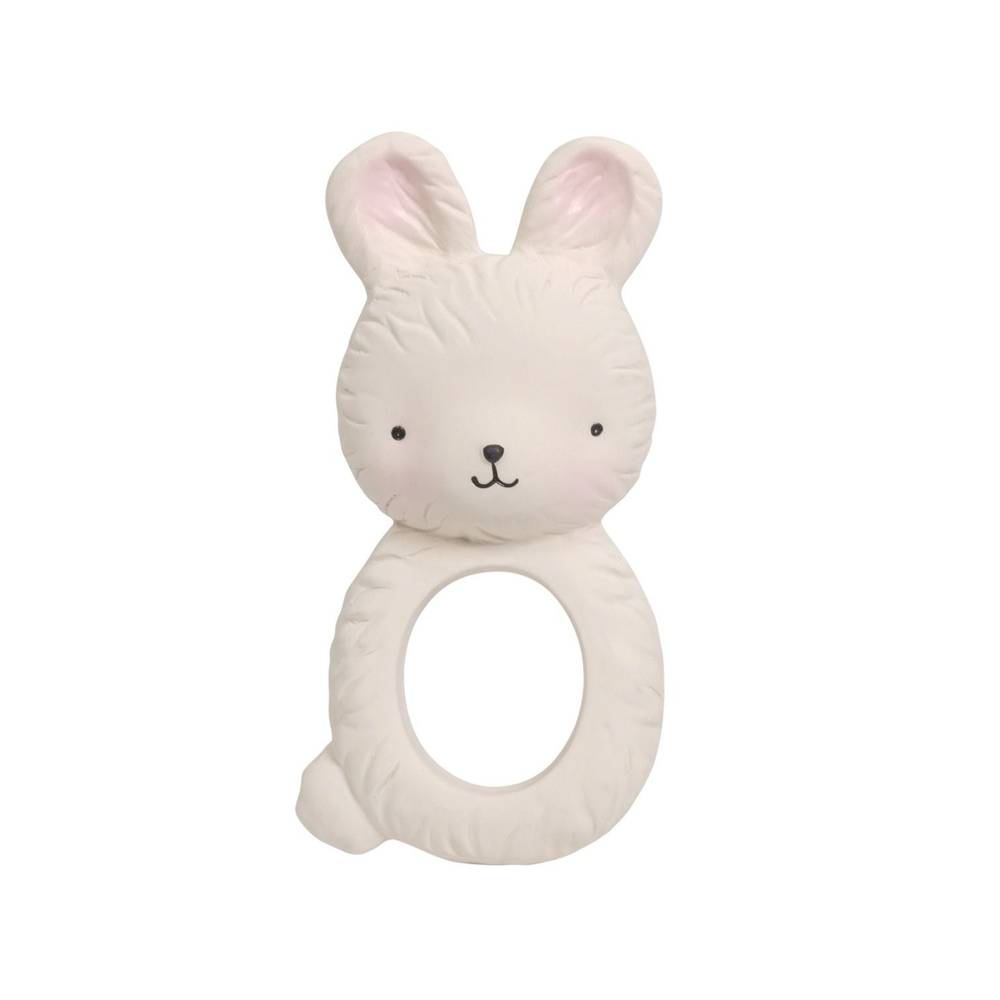  Anneau de dentition pour bébé lapin blanc