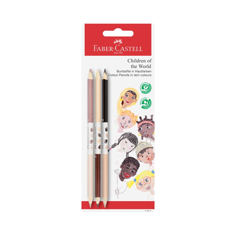 Faber-Castell Children of the World - Buntstifte in 6 | MeinStift