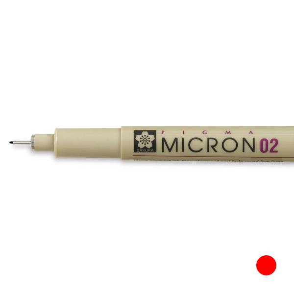 Pigma Micron 0.3mm rot