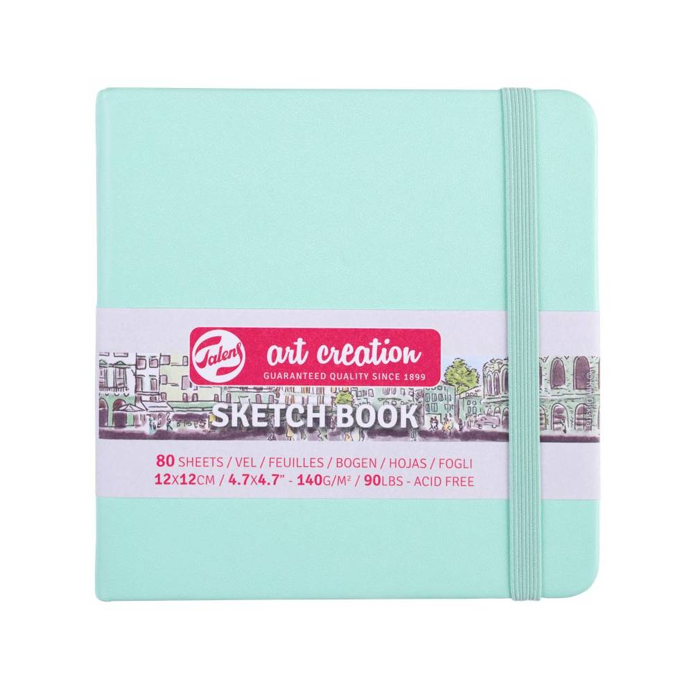 Sketch Book A6 Quadratisch Fresh Mint
