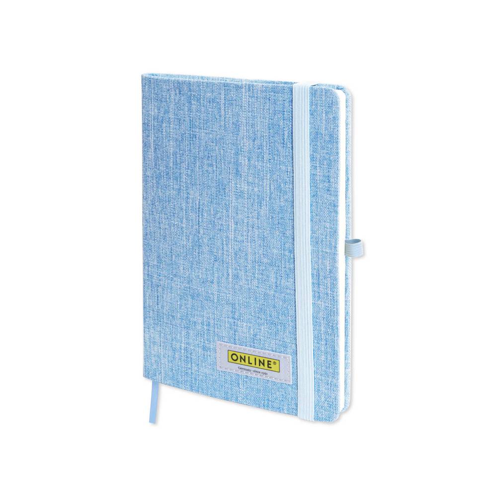 Bullet Journal durable 2nd Life A5, bleu