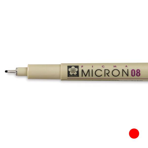 Pigma Micron 0.5mm rot