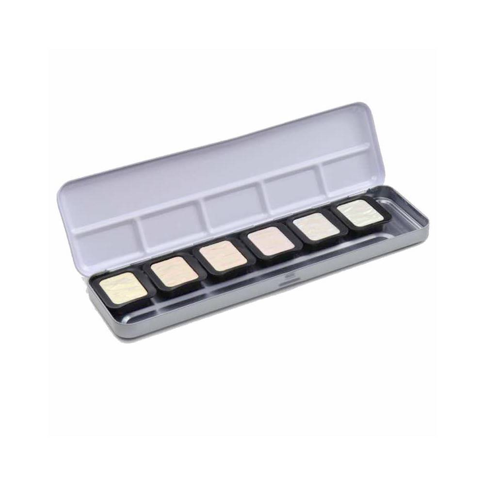 Finetec - Couleurs perlées Pixie Dust lot de 6 couleurs irisées