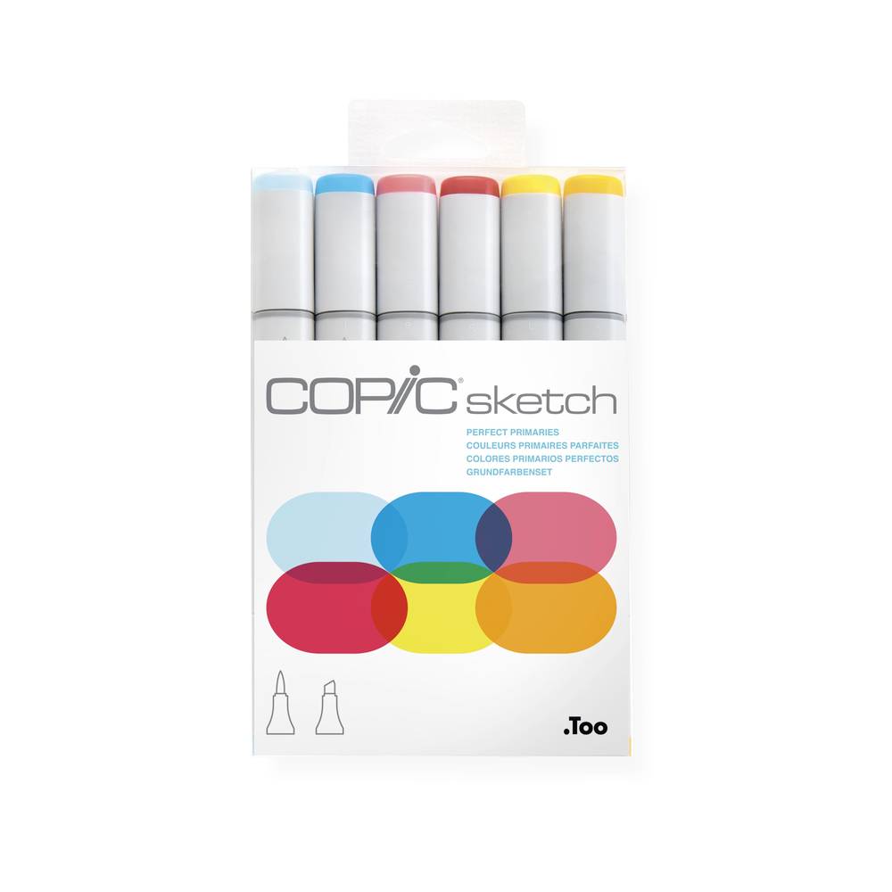 Sketch 6er Marker Set Perfect Primaries