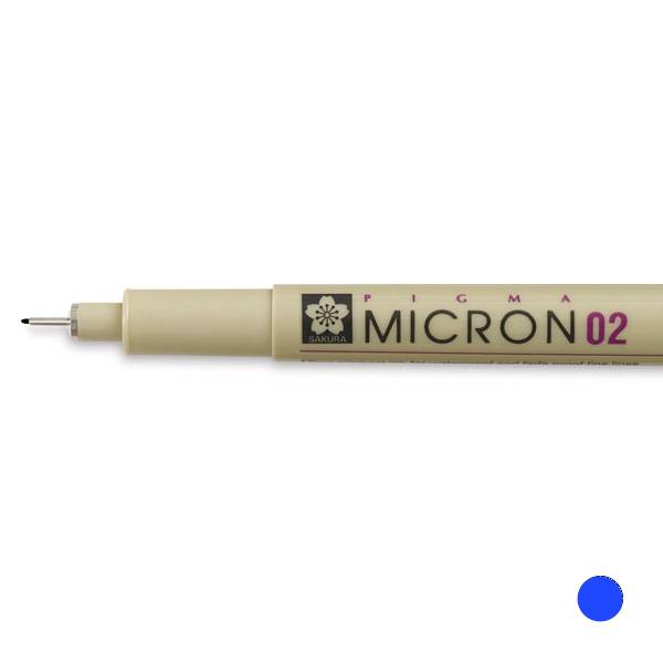 Pigma Micron 0.45mm blau