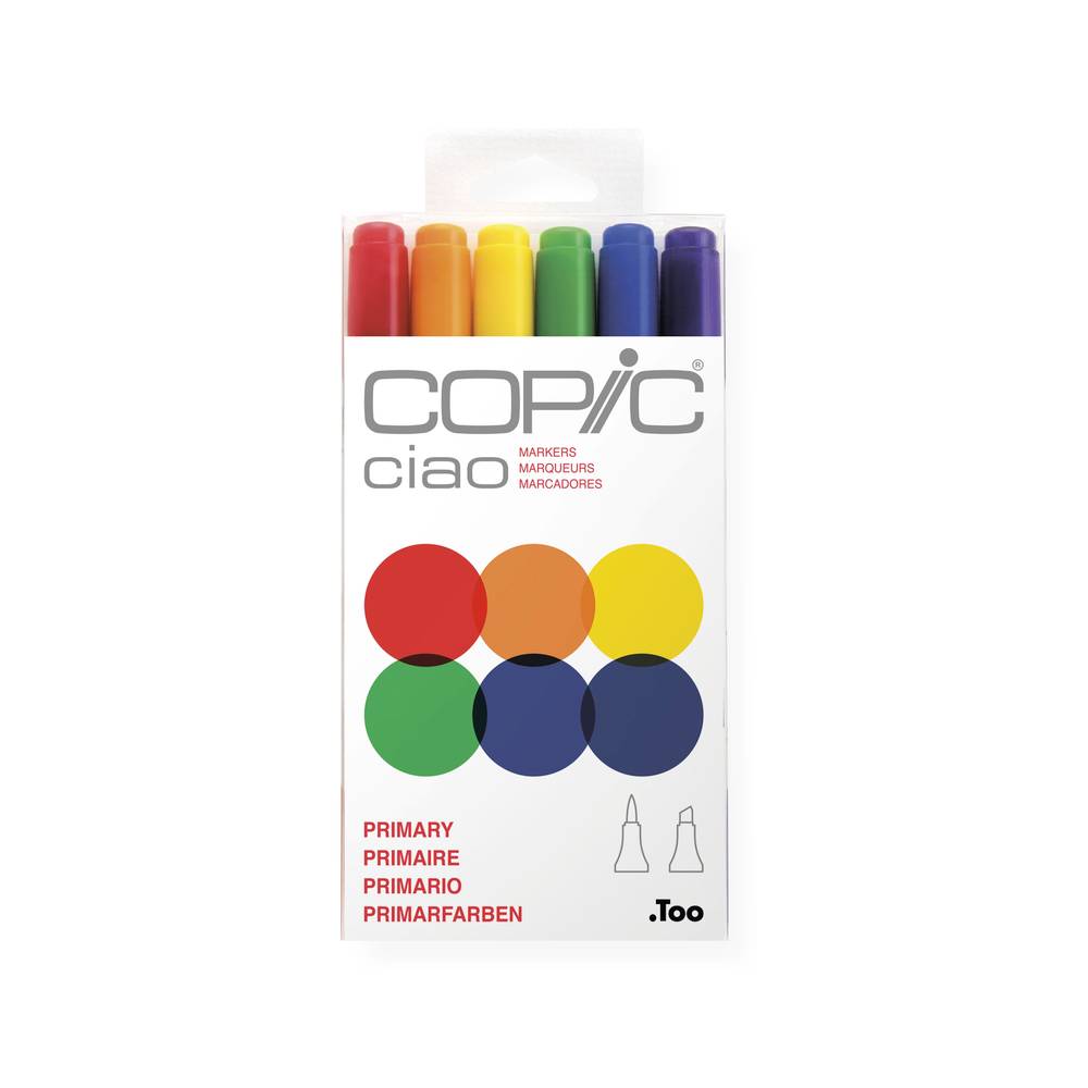 Copic Ciao 6er Marker Set Primary kaufen | MeinStift