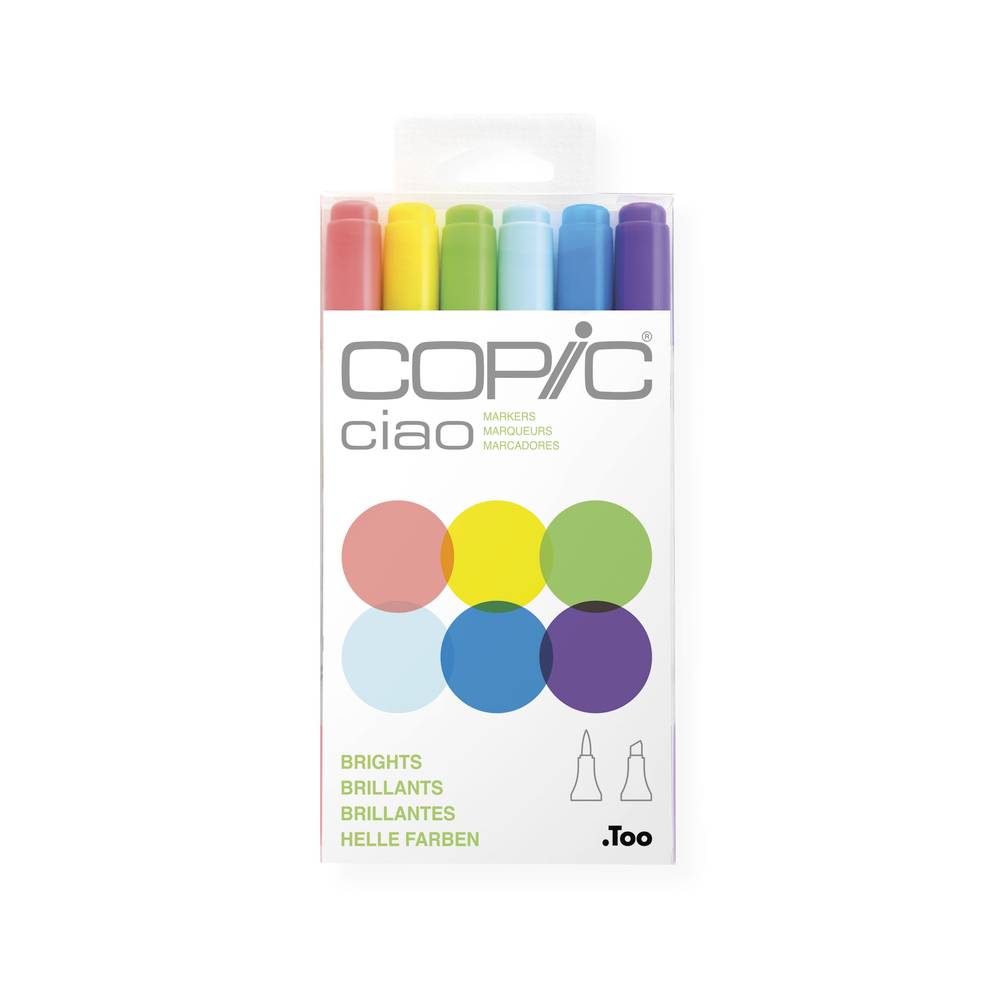Copic Ciao 6er Marker Set Brights kaufen | MeinStift