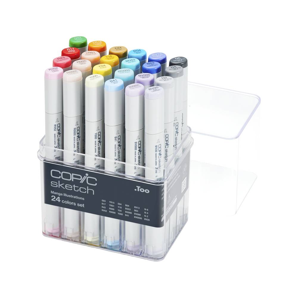 Sketch Manga Illustration Marker 24er Set