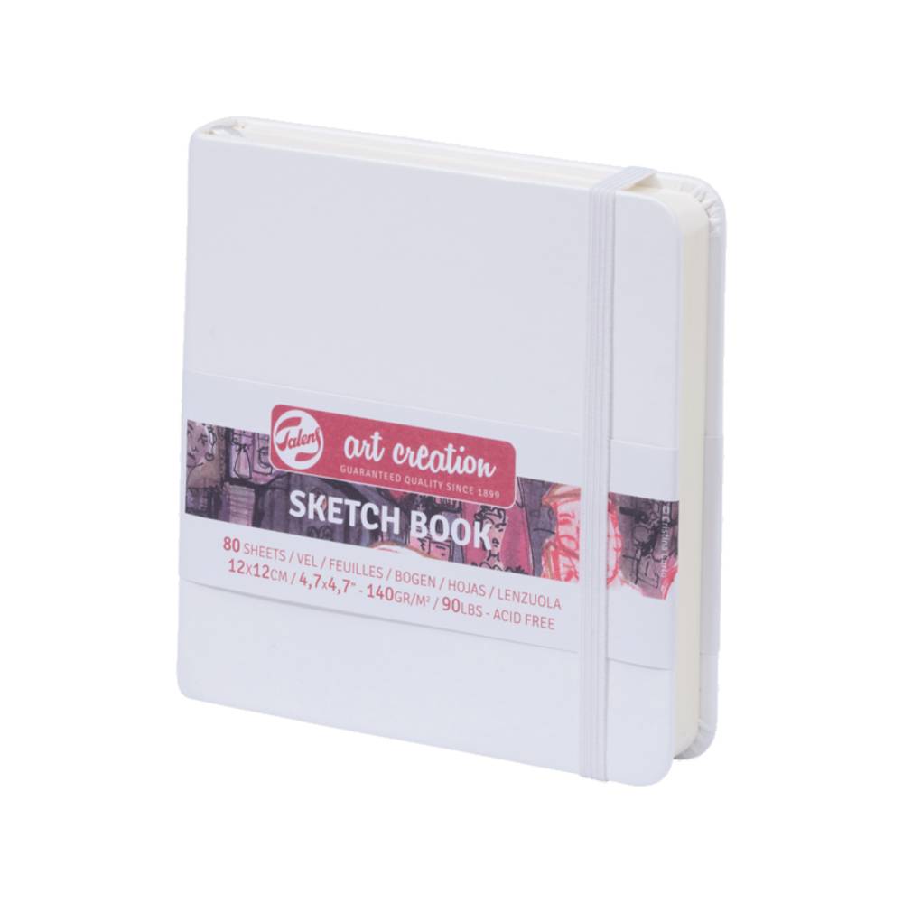 Talens - Sketch Book A6 Quadratisch Weiss