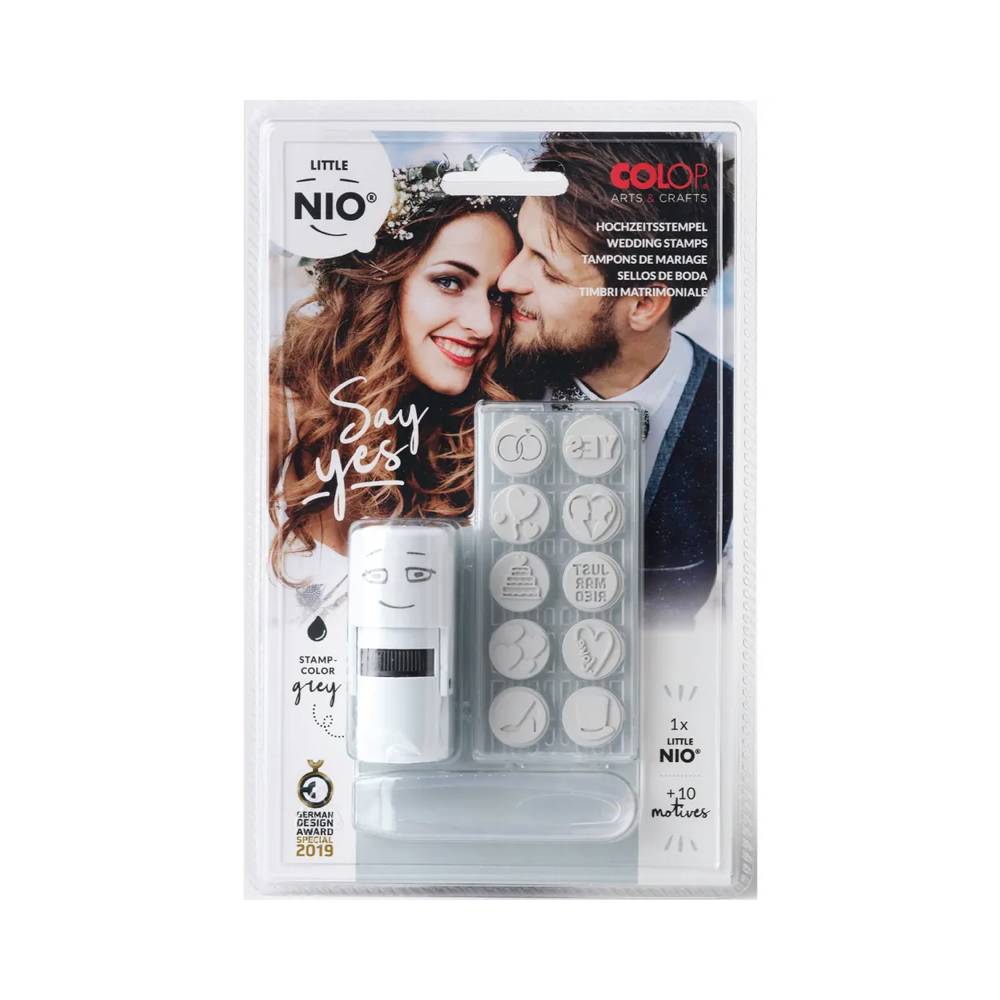 Colop - Set de tampons motifs Little Nio - Mariage