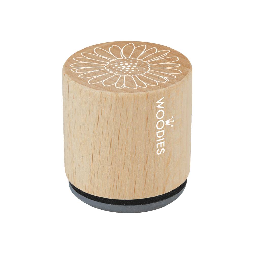 Woodies tampon en caoutchouc motif tournesol