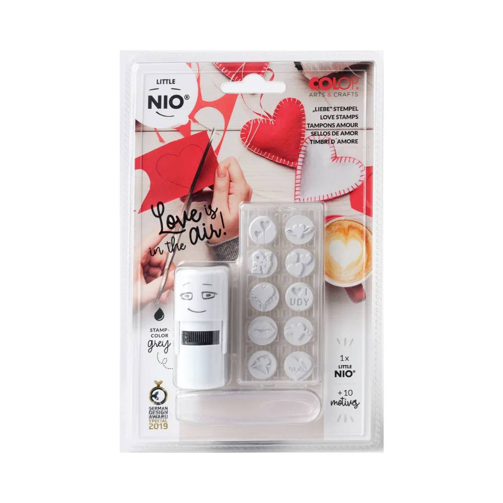 Colop - Set de tampons motifs Little Nio amour