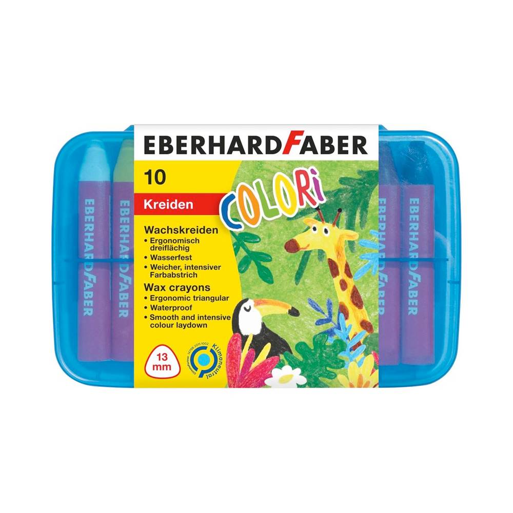 Faber-Castell - Wachsmalkreide Colori 10er Box