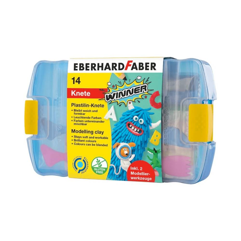 Eberhard Faber - Winner Plastilin-Knete 14er Box