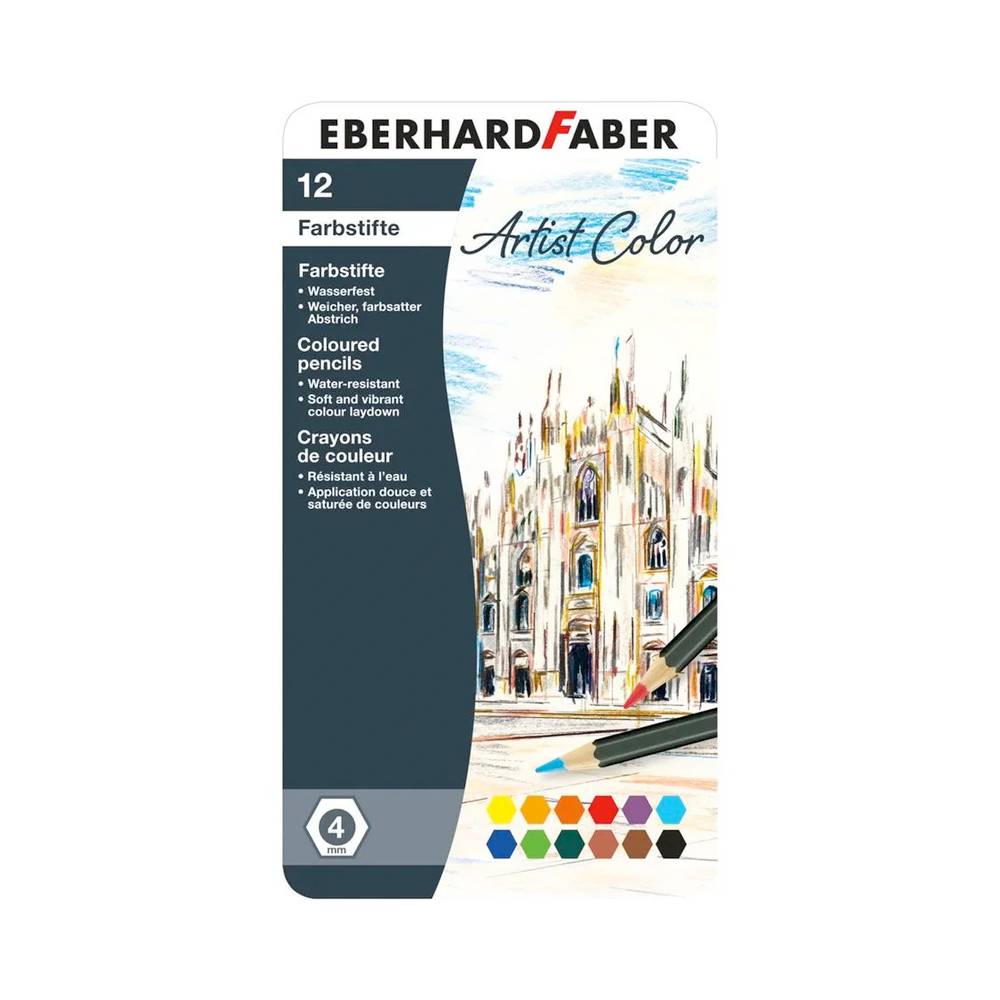 Eberhard Faber - Artist Color Buntstifte 12er Metalletui