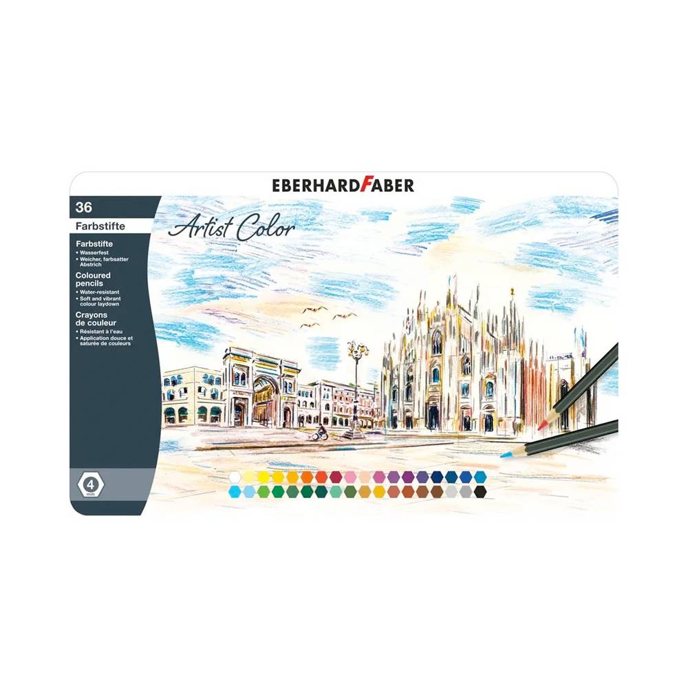 Eberhard Faber - Artist Color Buntstifte 36er Metalletui