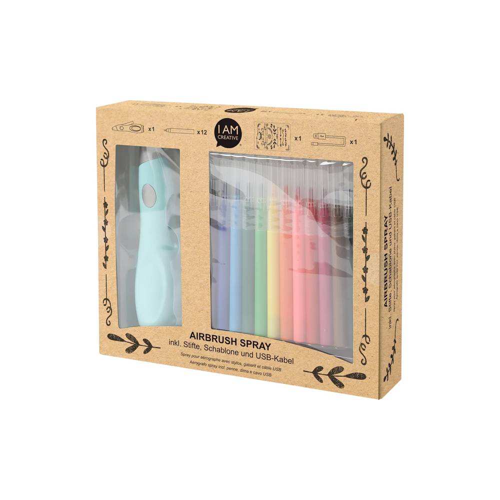 I AM CREATIVE Airbrush Spray Set inkl. Stifte, | MeinStift