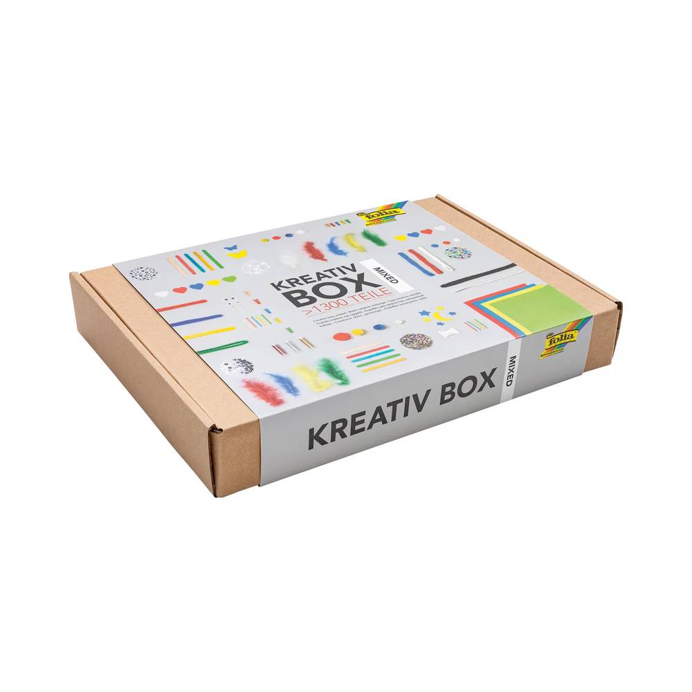 Folia Kreativ Box Mixed über 1300 Teile kaufen | MeinStift