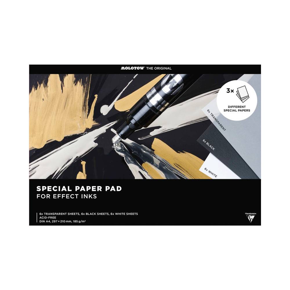 Molotow Special Paper Pad unterschiedliches | MeinStift