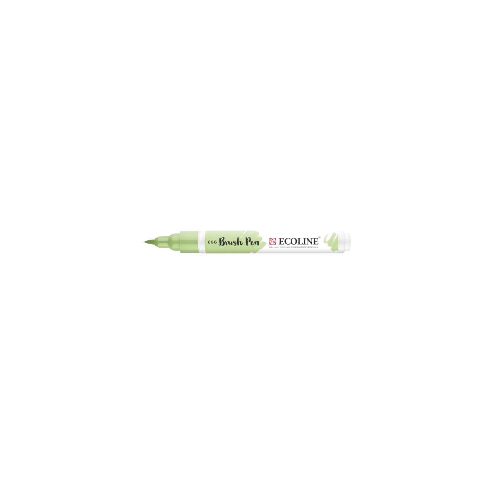 Talens - Ecoline Brushpen Einzelstift Pastellgrün 666