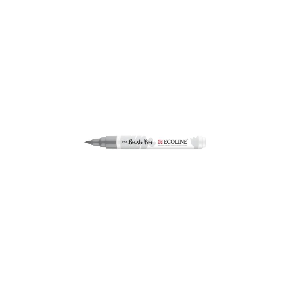 Talens - Ecoline Brushpen Einzelstift Kaltgrau Hell 738