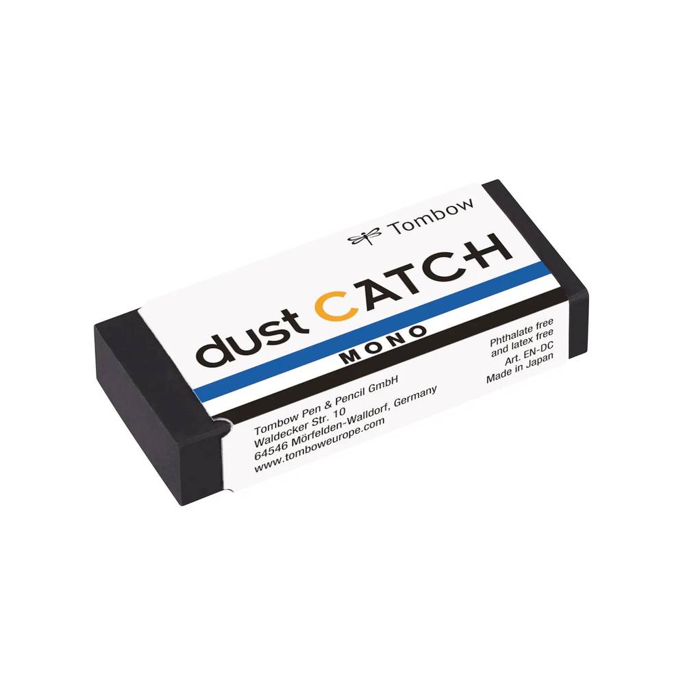 Tombow Mono Dust Catch Radiergummi - 5 Stück, Rückstandsfrei & Latexfrei