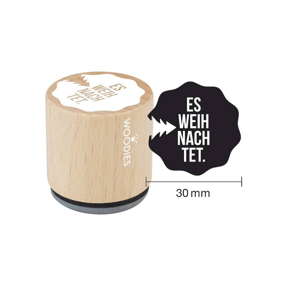 Woodies motif tampon Noël