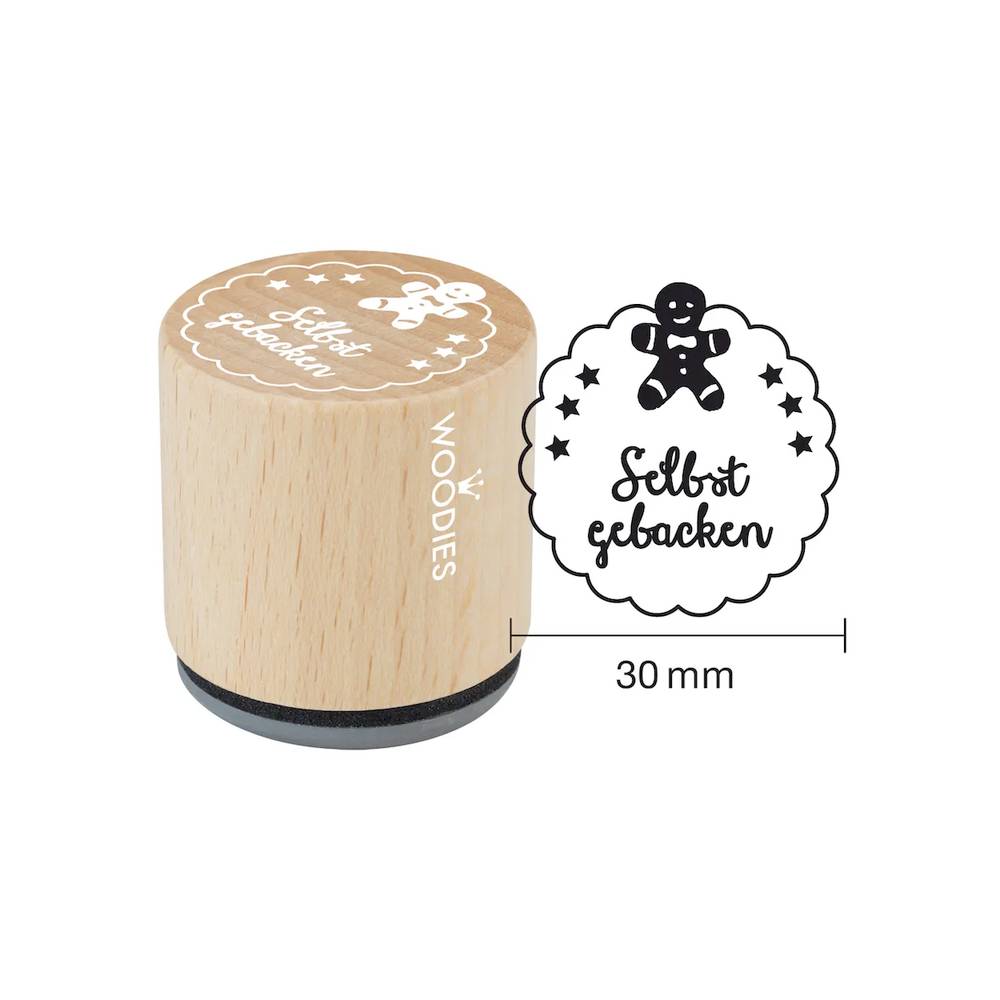 Woodies motif tampon, fait maison