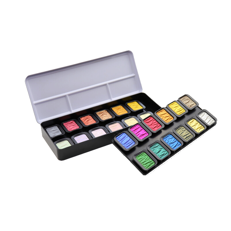 Finetec - Perlglanzfarben Premium Four Elements 24er Set