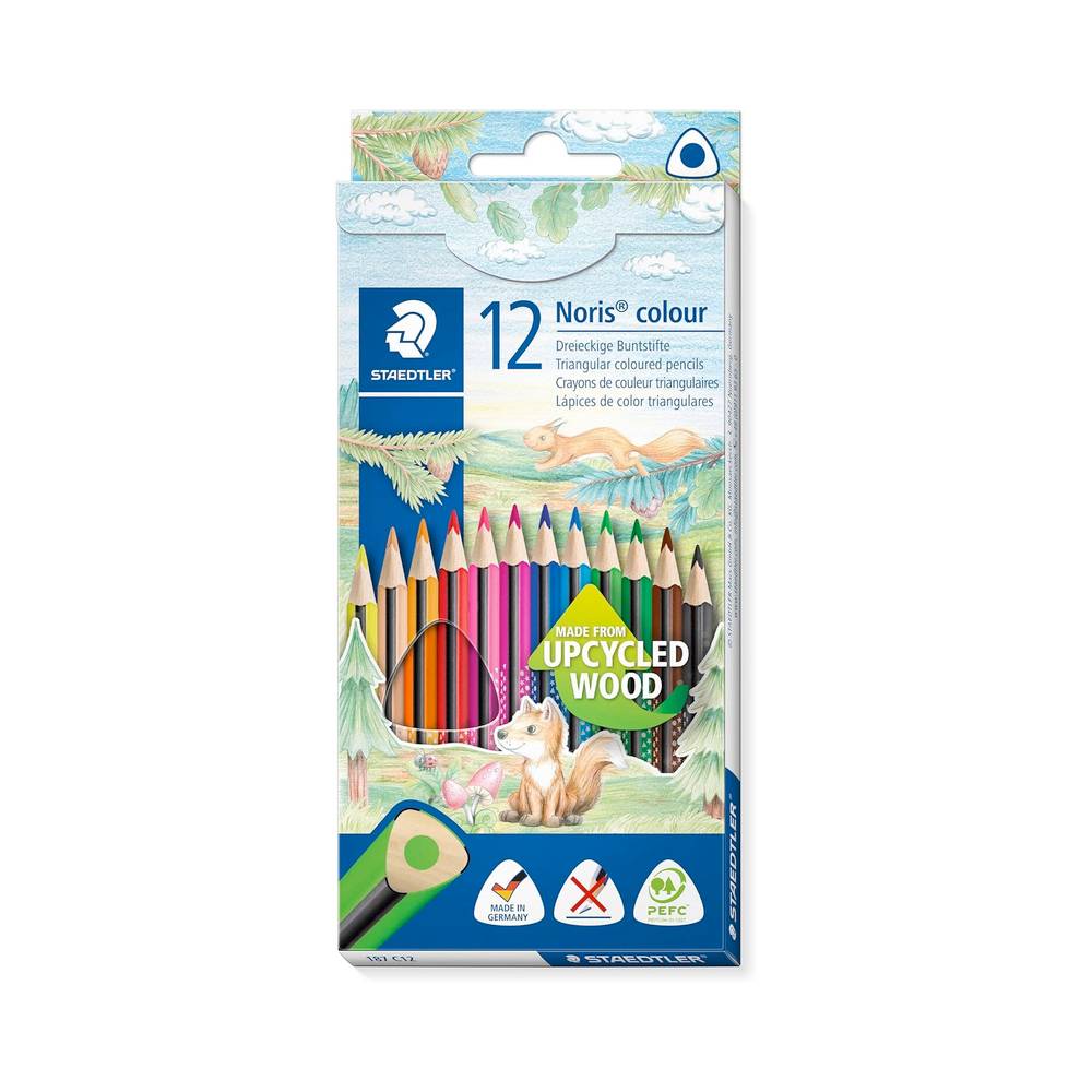 Staedtler - Noris Colour Buntstifte 12er Set Dreikant