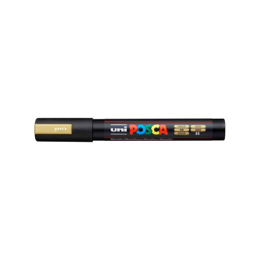Uni Marker PC-5M or 5M or Gold, pointe ronde moyenne