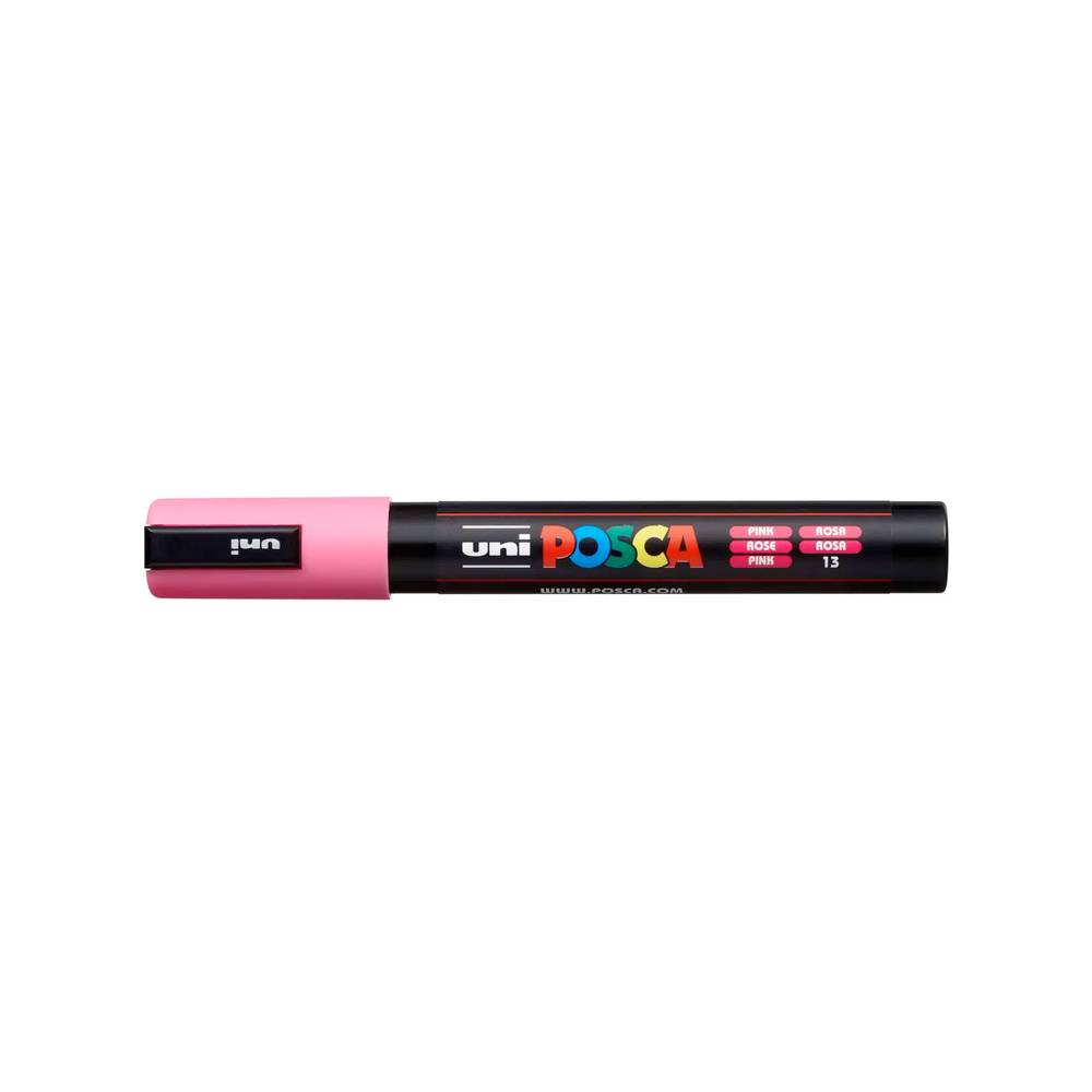 Uni Marker PC-5M Rose pointe ronde moyenne