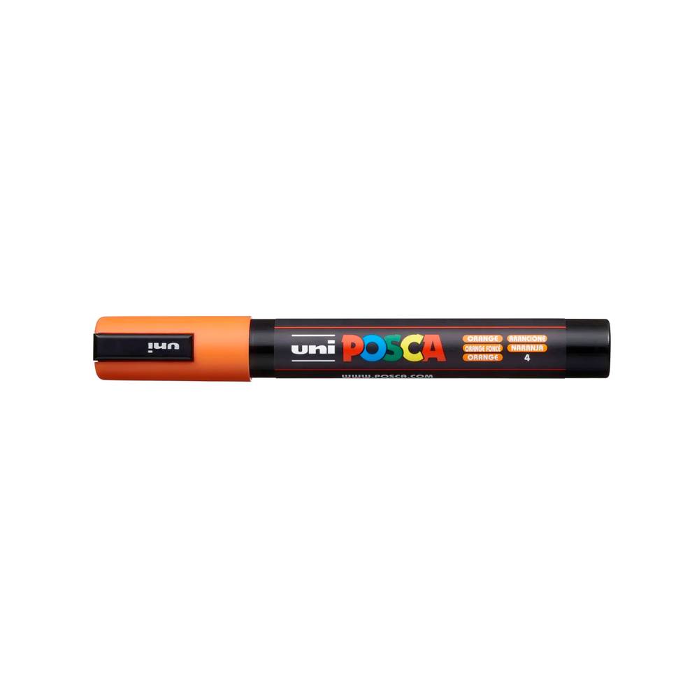 Uni Marker PC-5M orange pointe ronde moyenne