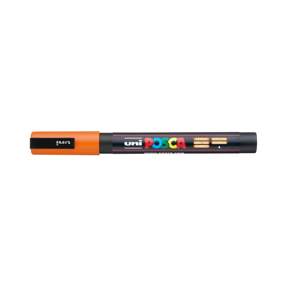 Uni Marker PC-3M orange fine round tip