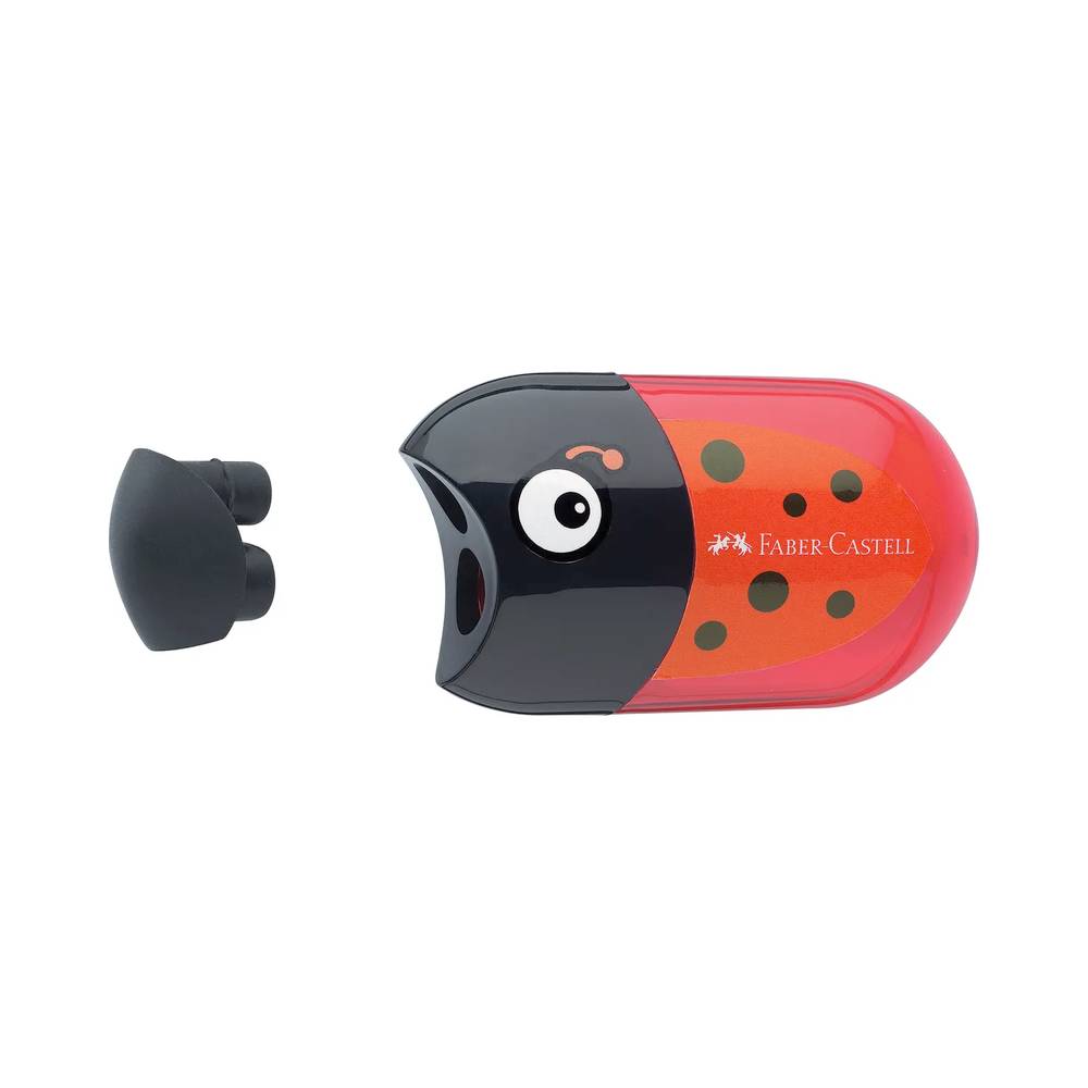 Faber-Castell Doppelspitzdose Tiermotiv Marienkäfer | MeinStift