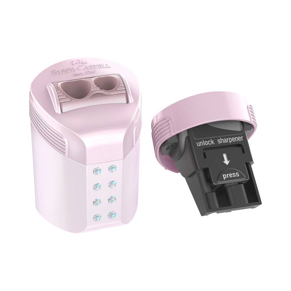 Doppelspitzer RollOn Sparkle Rose Metallic