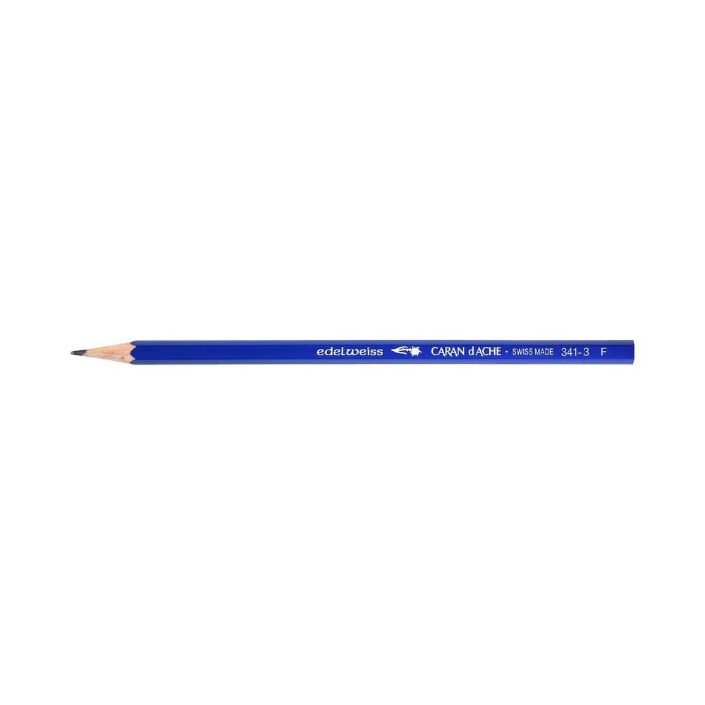Caran d'Ache Schulbleistift Edelweiss F blau einzeln | MeinStift