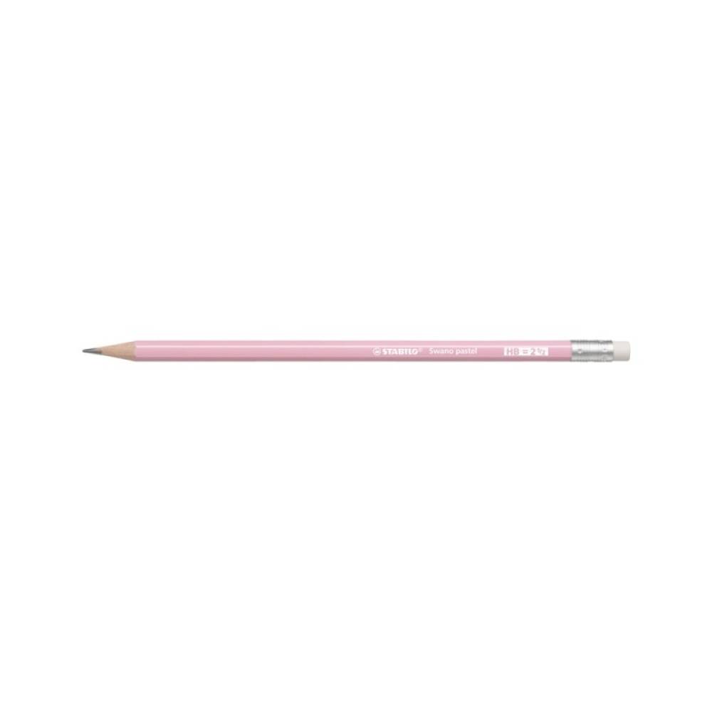Bleistift Swano HB Pastel Rosa einzeln