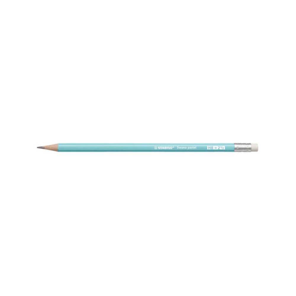 Stabilo - Bleistift Swano HB Pastel Blau einzeln